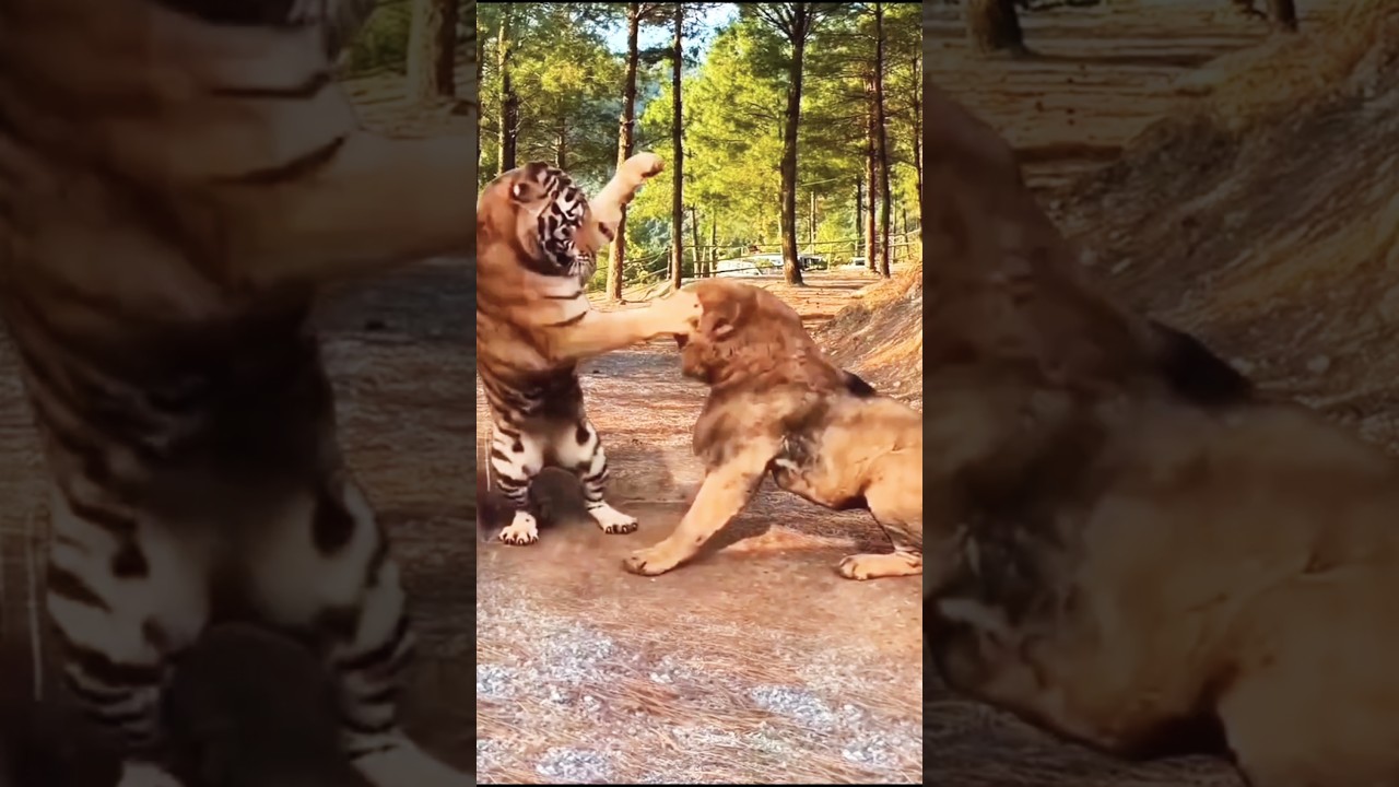 Epic Battle: Tiger vs Lion &ndash; Who is the True King of the Jungle?