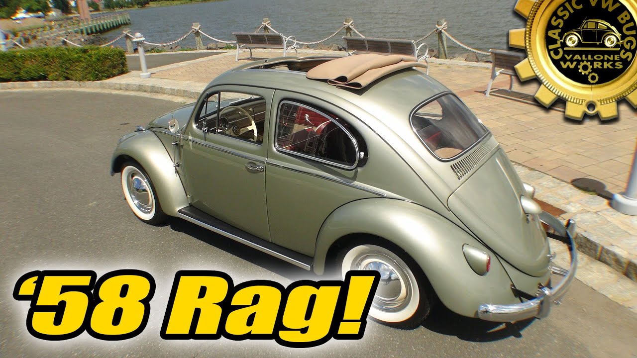 Classic VW BuGs - 1958 Beetle Ragtop SUNROOF - Build A BuG Full Restoration - ScrapBook - Body Off
