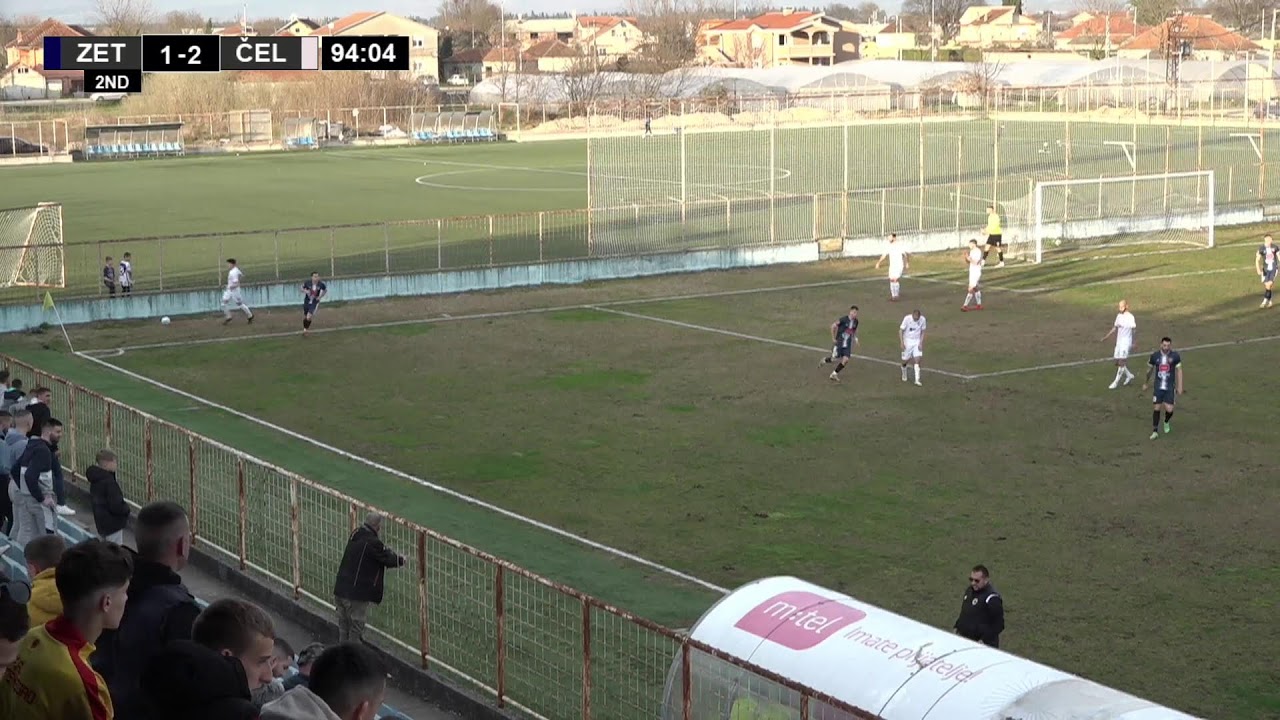 Fudbal - Centar | Zeta vs Čelik | LIVE