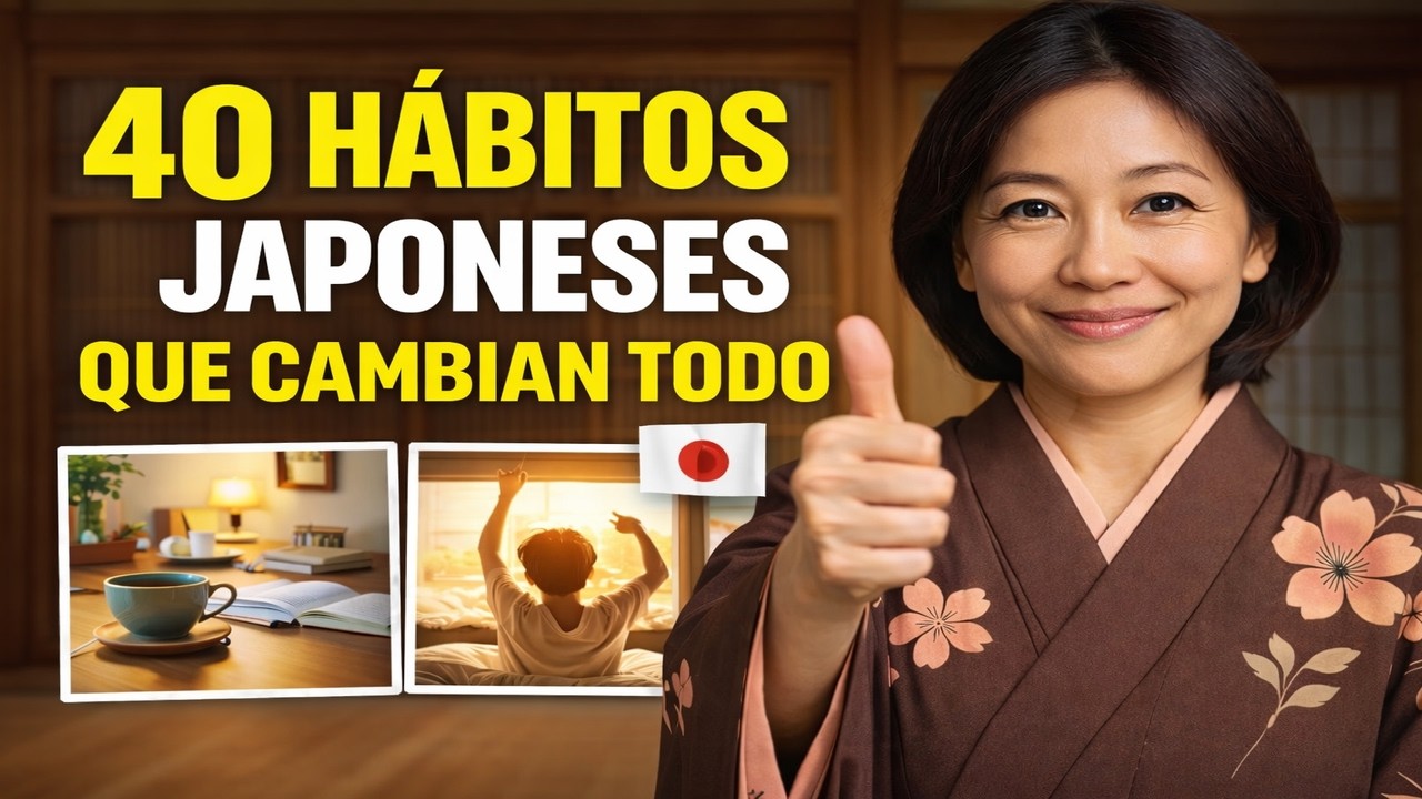 40 HÁBITOS JAPONESES que CAMBIARÁN tu VIDA | Disciplina, Orden y Bienestar al Estilo Japón