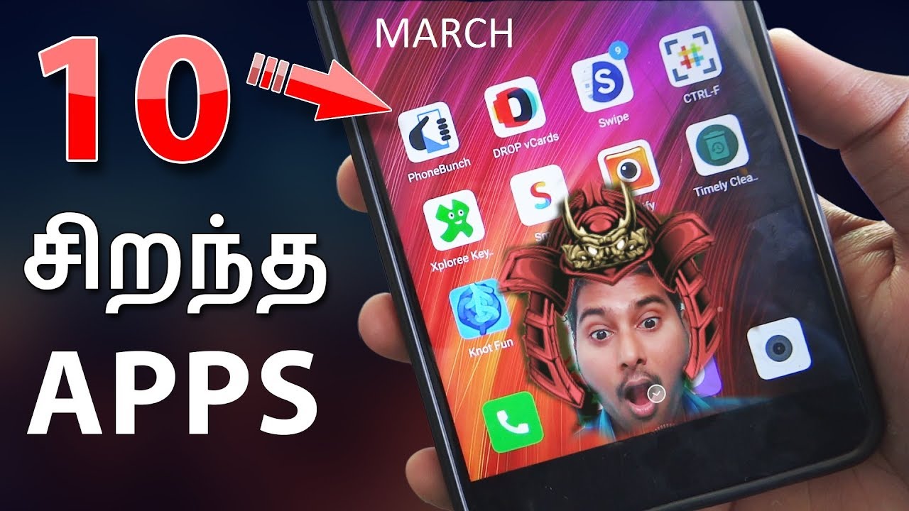 10 சிறந்த Apps in March 2018 | 10 Best Apps for Android in March 2018(Tamil)