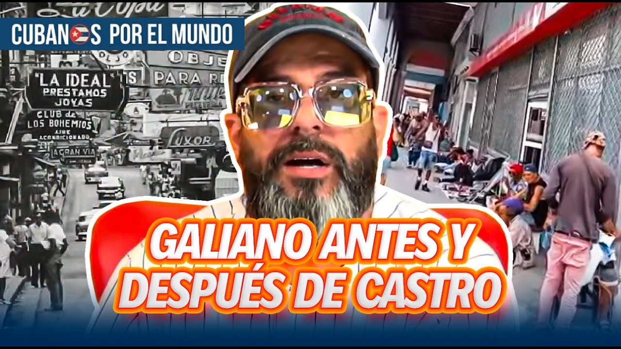 La calle Galiano en La Habana, otro cadáver del socialismo cubano