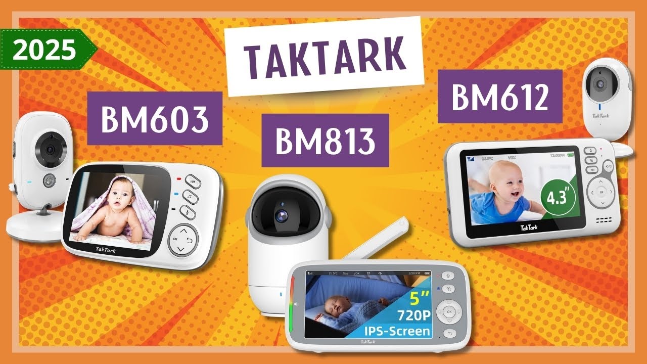Qual a melhor BABÁ ELETRÔNICA TAKTARK? TOP 3 [BM813, BM612 e BM603] – Comparativo completo!