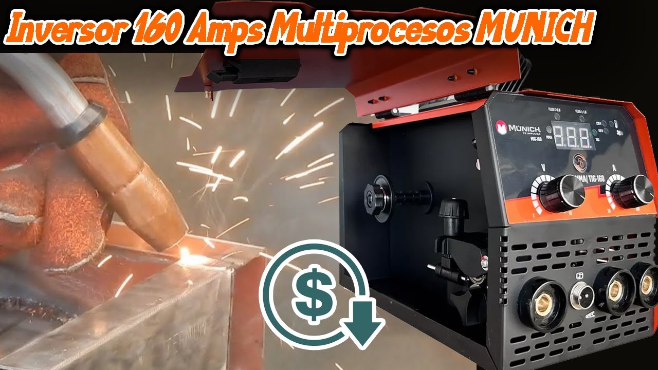 Inversor Multi Procesos 160 amps 110/220 Munich
