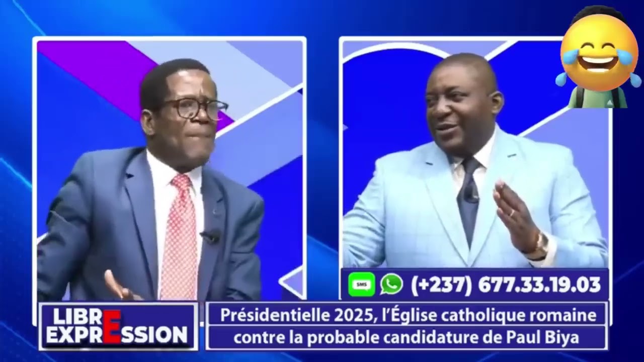 🤣 On pensait que le débat politique en RDC était animé, mais ce qui se passe à la télé camerounaise