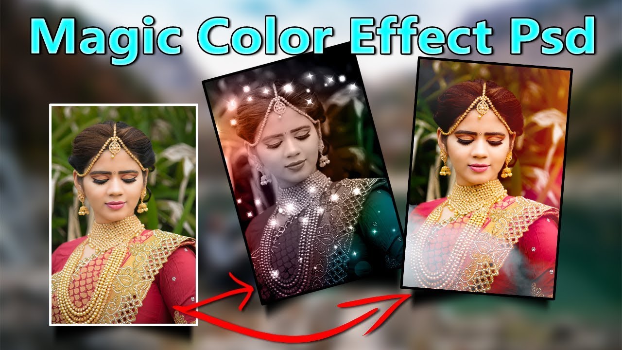 Magic Color Effect psd
