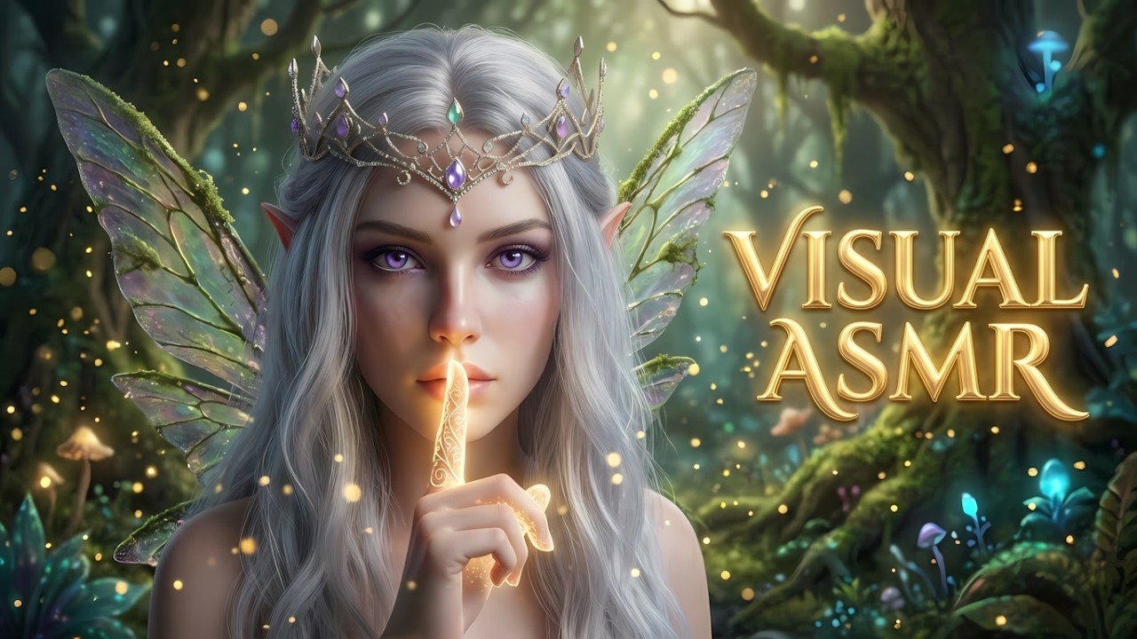 Deep Sleep in a Fairy Forest 🧚✨ Ultra Realistic 4K Visuals & Nature Sounds
