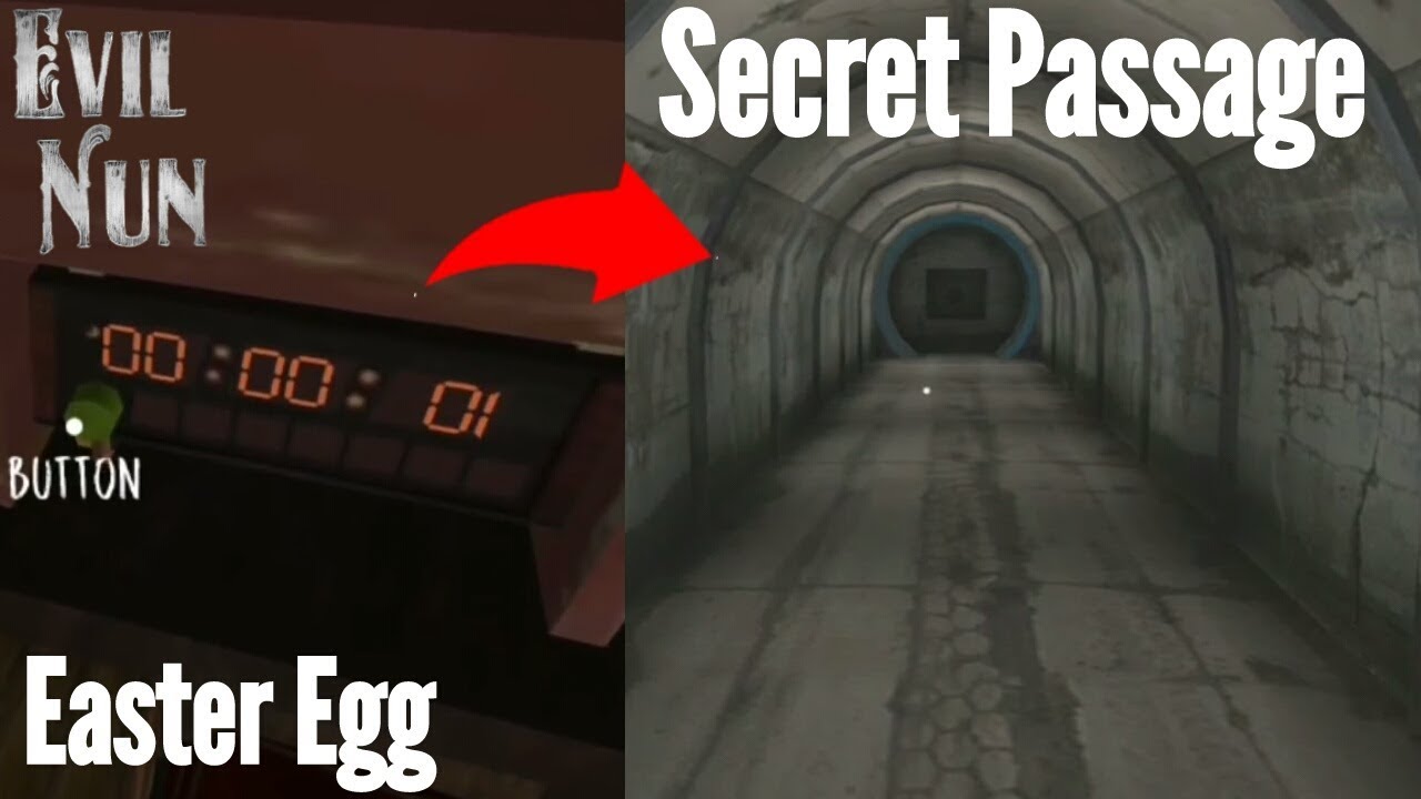 Evil Nun-Secret Passage(Easter Egg)