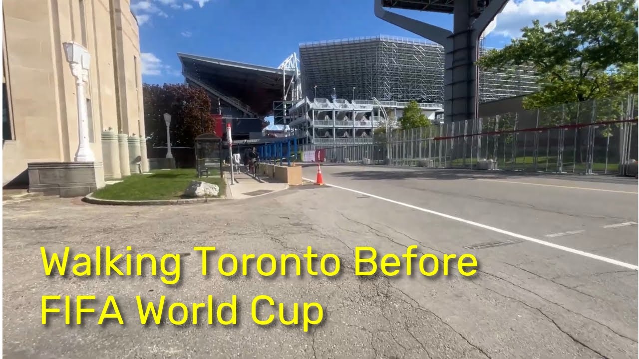Walking Exhibition Place 12 Days Before FIFA World Cup in Toronto 5/31/2026