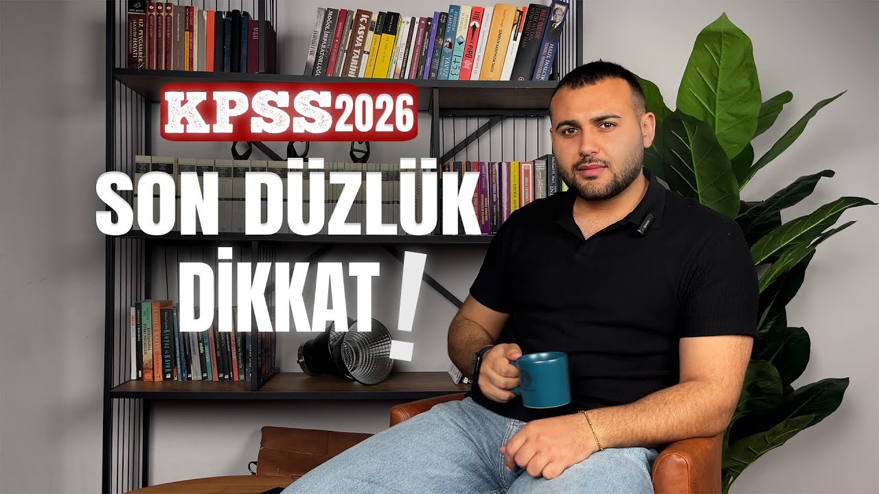 2026 KPSS/AGS&rsquo;de Derece Yapmak İsteyenler SON D&Uuml;ZL&Uuml;KTE DİKKAT! #kpss2026 #ags2026