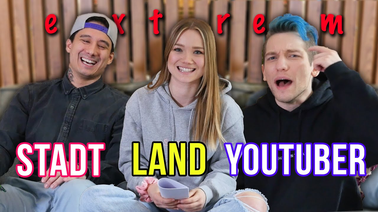 STADT LAND YOUTUBER mega funny ey mit  @Bulien Jam  und  @Renzo