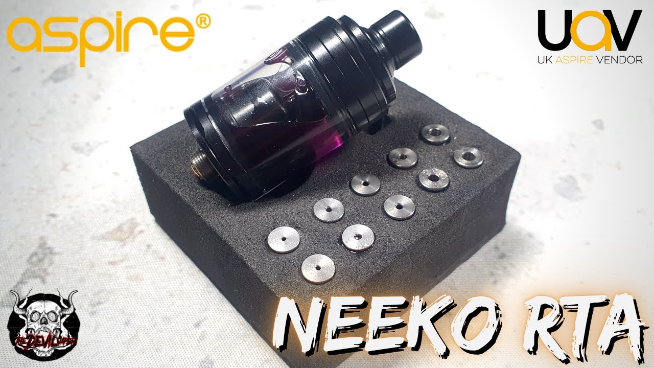 ASPIRE Neeko RTA Review - 22mm | 49 Airflow Options!