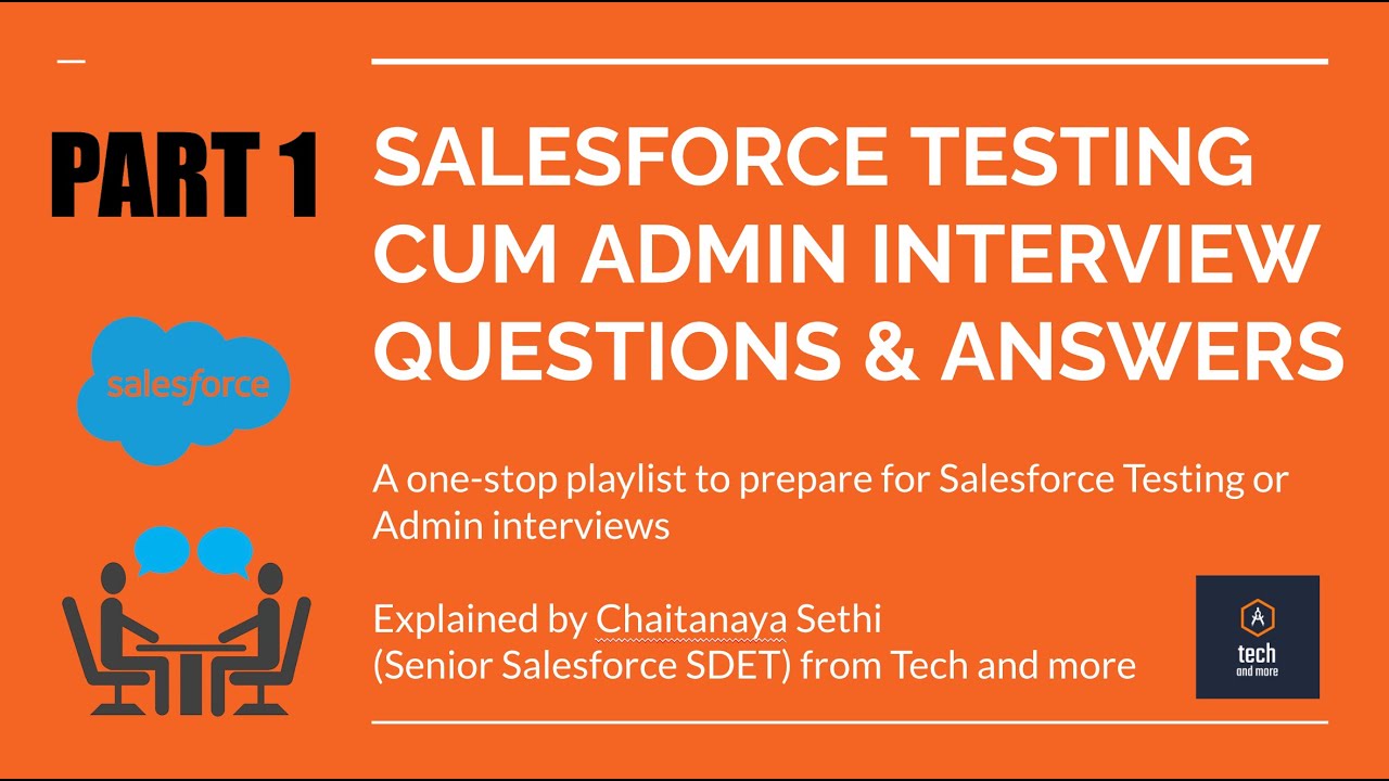 Part 1 of Top Salesforce Testing & Admin Interview Questions with Practical Answers #salesforce