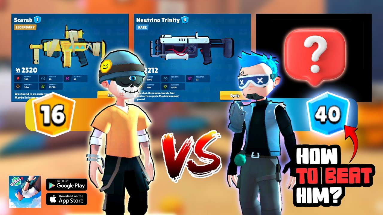 Vortex 9 -  EXPENSIVE weapons are useless against this Player! 😹 #vortex9