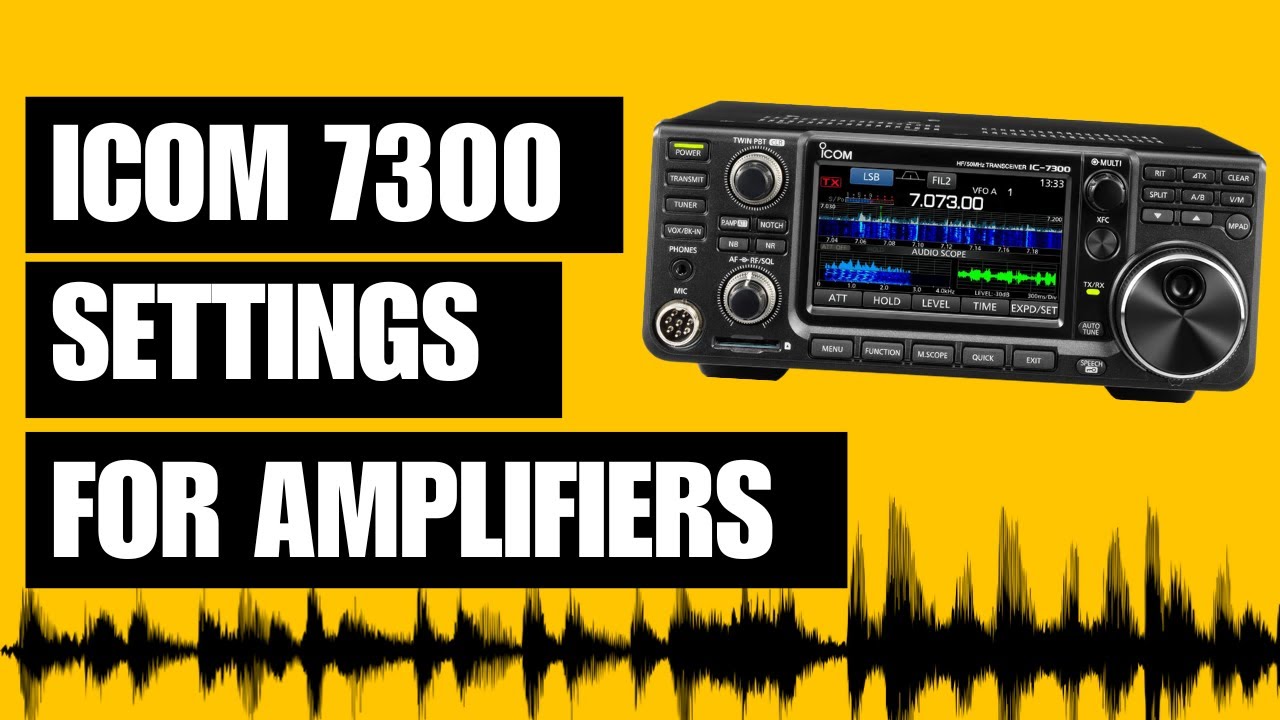 Как настроить задержку передачи на Icom 7300 для бесперебойной работы усилителя