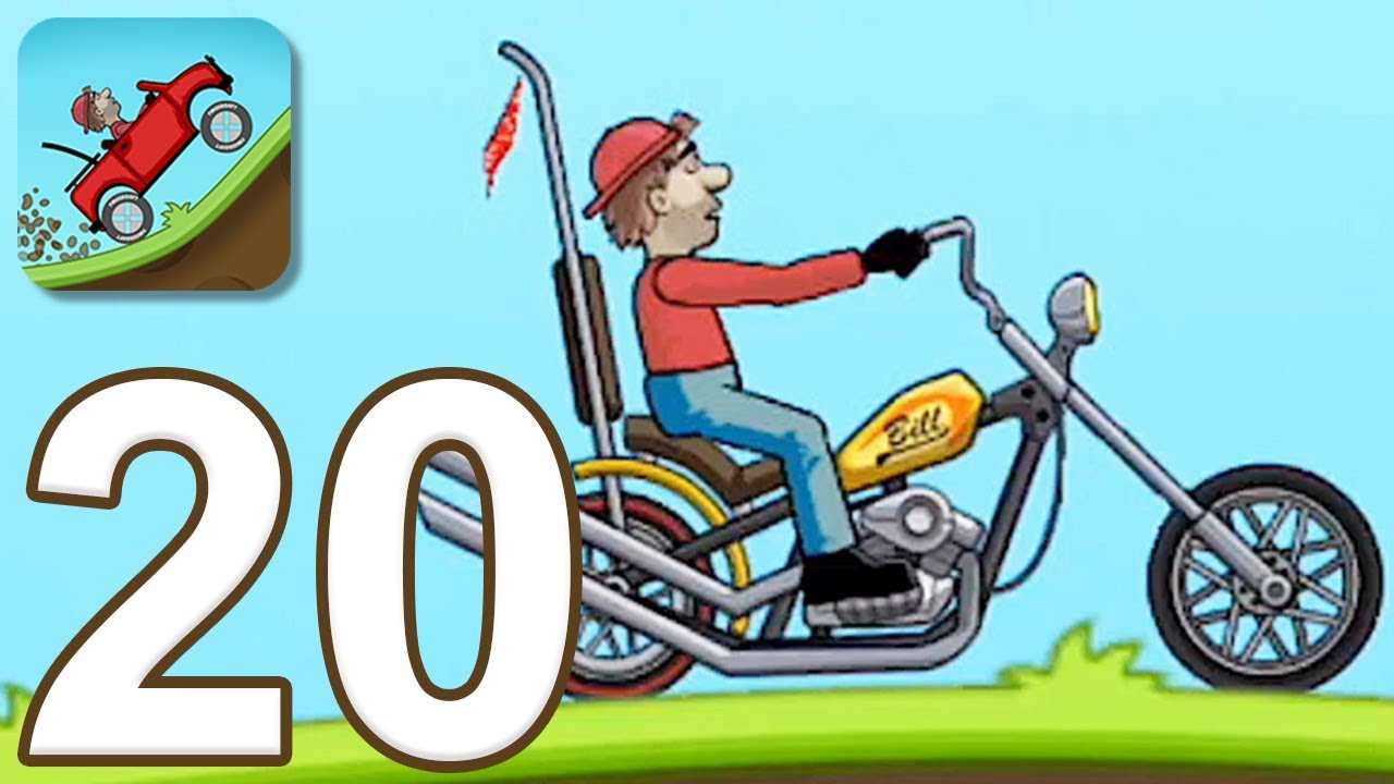 Hill Climb Racing - Gameplay Walkthrough Part 20 - Chopper (iOS, Android)