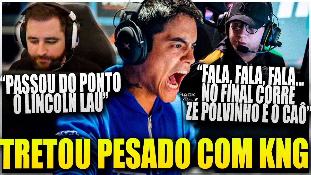FNX E KNG TRETARAM DE NOVO E O CLIMA ESQUENTOU! FALLEN, COLDZERA e BOLTZ REAGIRAM