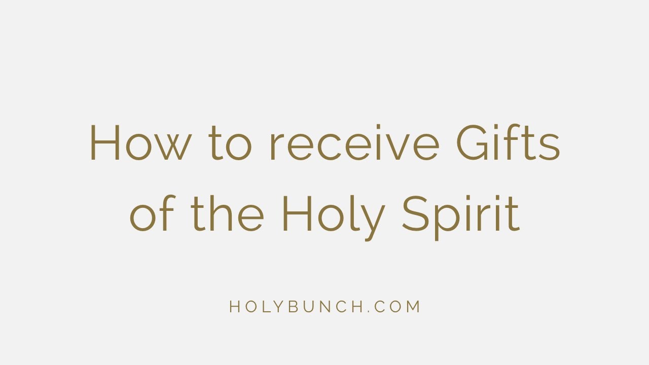 Gifts of the Holy Spirit. How to receive Gifts of the Holy Spirit? | Sermon
