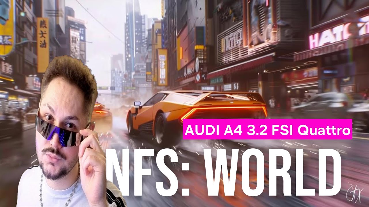Are RED PARTS Overrated? 🚗💨 (NFS World Audi A4 Build)