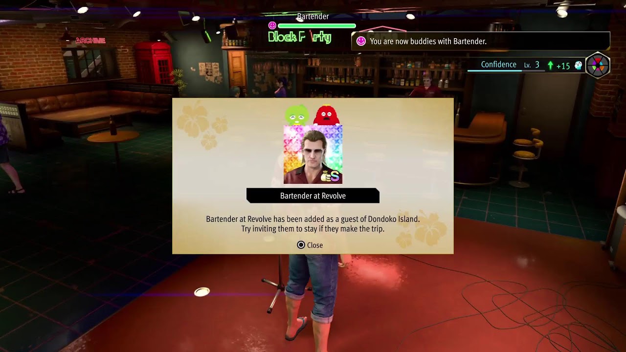 ไลฟ์สด Like a dragon Infinite wealth #7 เป็นเกมส์จีบสาว ส่งอาหาร ถ่ายรูป แจกน้ำ พิทักษ์เกาะ ช่วยเต่า
