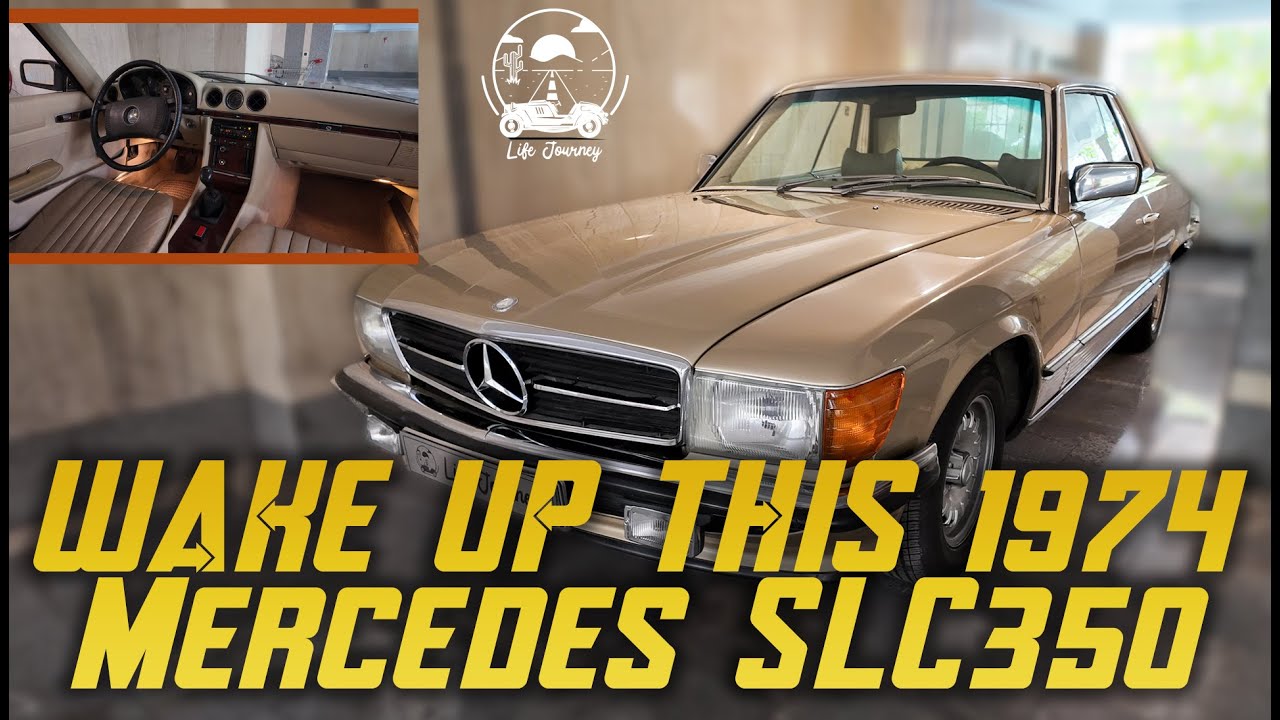 How to Cold Start a Classic Mercedes W107 SLC 350