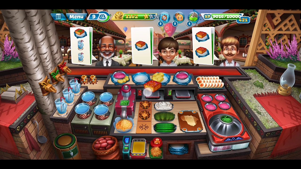 Cooking Fever | Vilnius Manor | Level 27 |