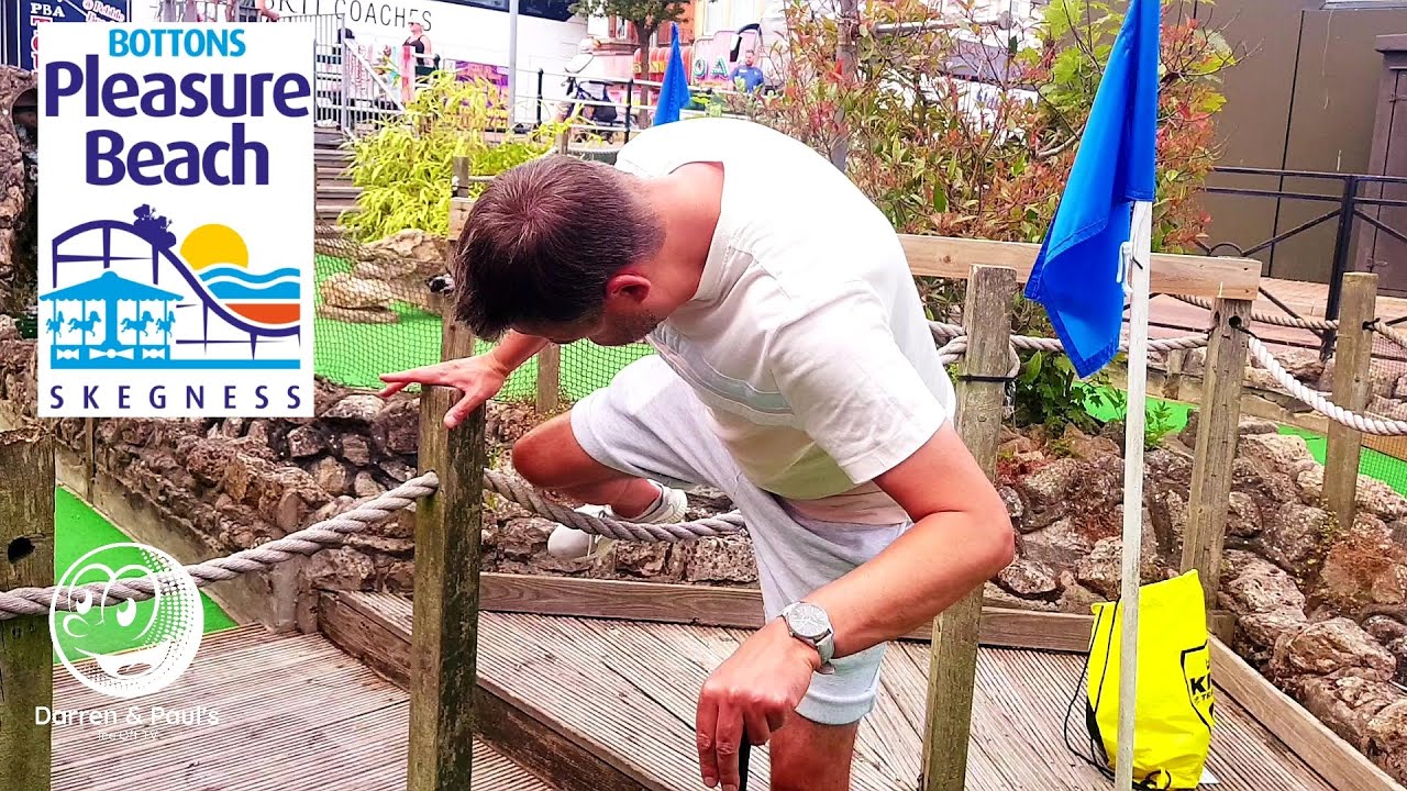 The FULL 9 Hole Course @ Pebble Beach Adventure Golf, Skegness!