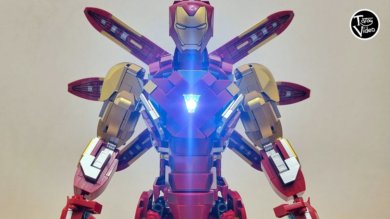 IRON MAN MK85 - Avengers Endgame - Iron Hero Mechanical 6009 Building Blocks