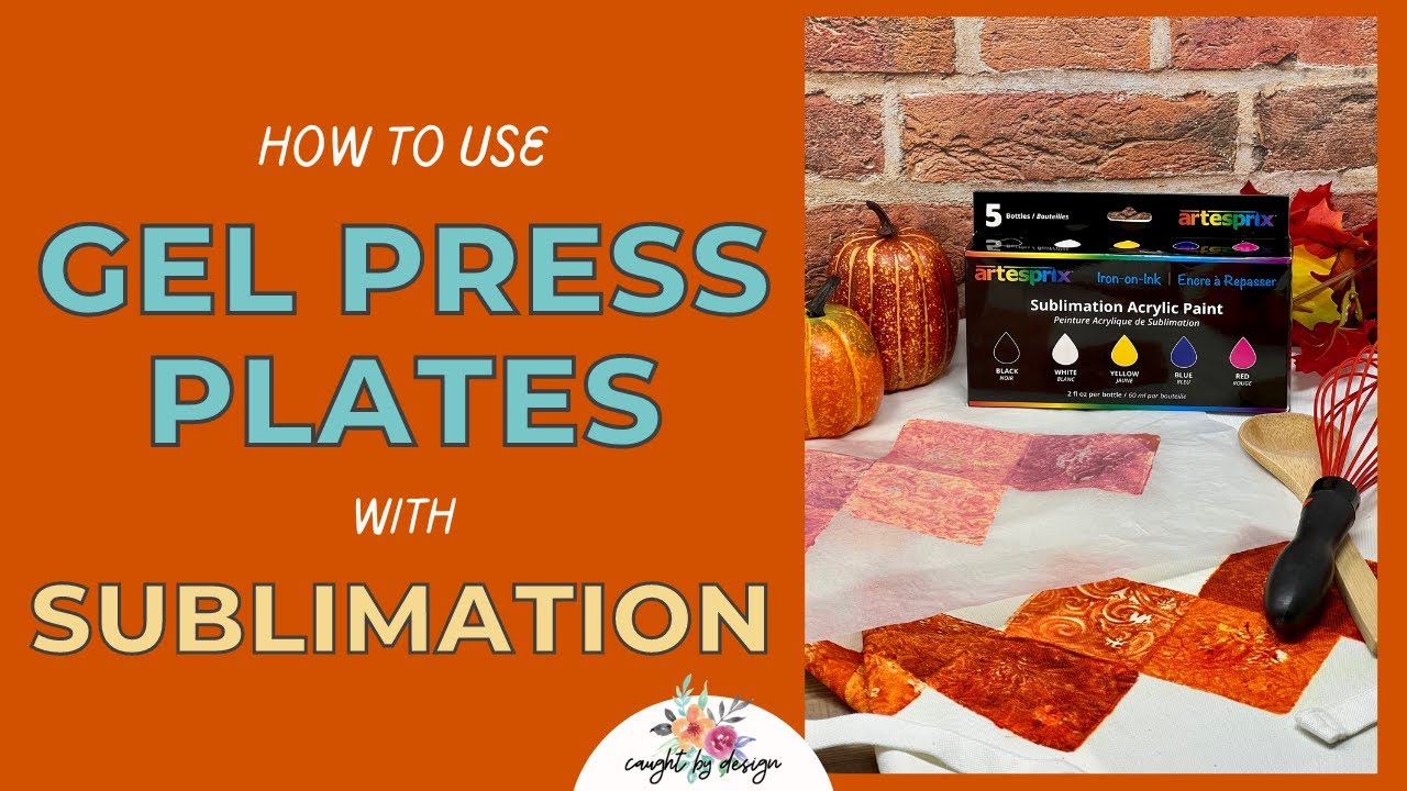 How to Use Gel Press Plates with Sublimation