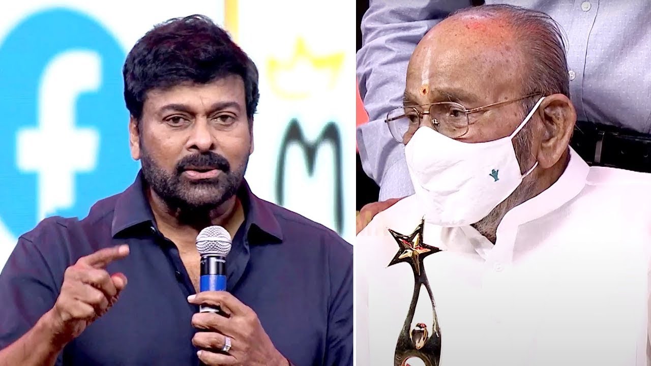 Megastar Chiranjeevi Shares His Emotional Bonding With Legendary Director K  Viswanath