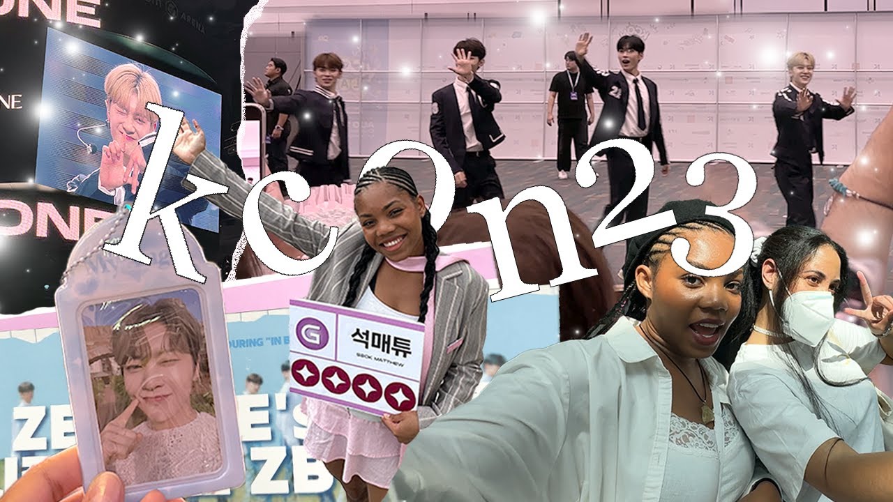 KCON LA 2023 VLOG: day 1 convention + ZB1 panel, m&g, and concert footage