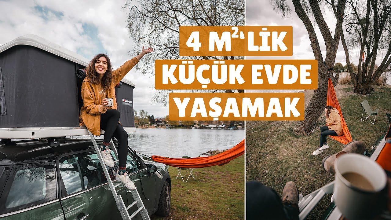 MİNİK EVİMİZDE 4m2'de YAŞAMAK - MİNİK EV TURUMUZ VE ARAÇ ÜSTÜ ÇADIRIN MERAK EDİLEN ARTILARI EKSİLERİ
