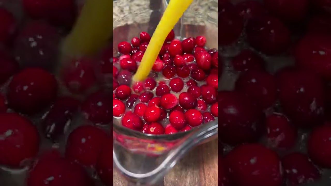 YOU NEED THESE CANDIED CRANBERRIES IMMEDIATELY!