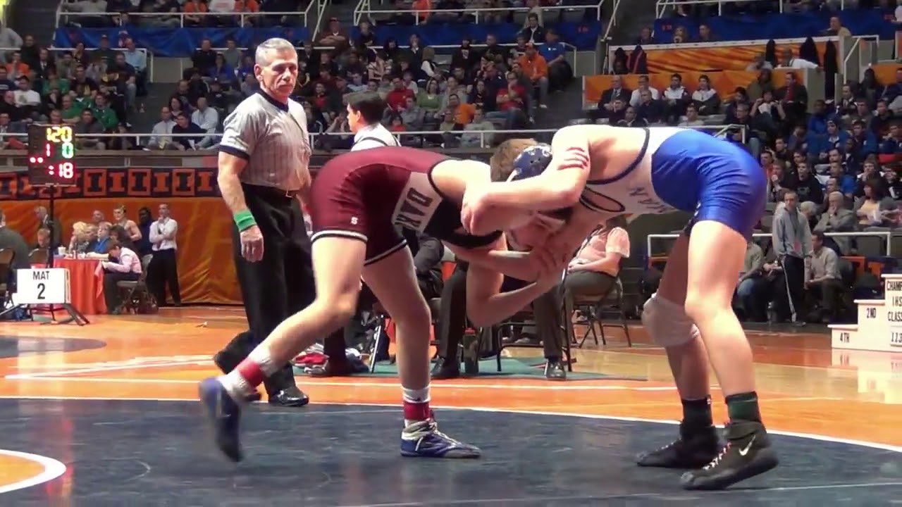 2012 IHSA 1A Wrestling State Championship at 120 LBS.