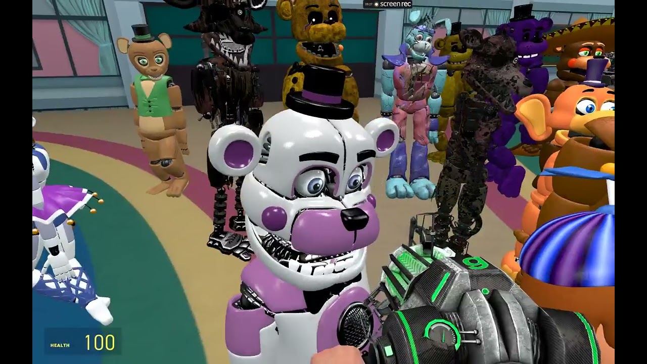 gmod fnaf | every animatronic does a thing [part 22]