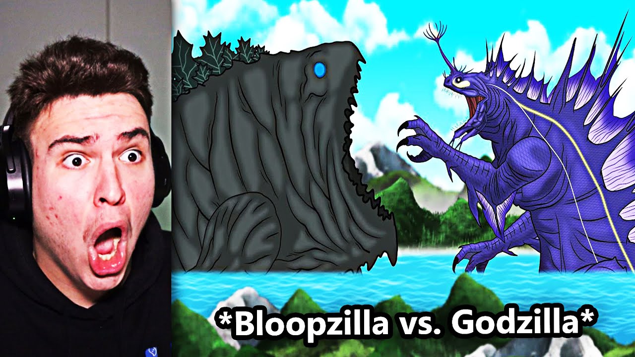 BLOOPZILLA vs. GODZILLA !! (Animație)