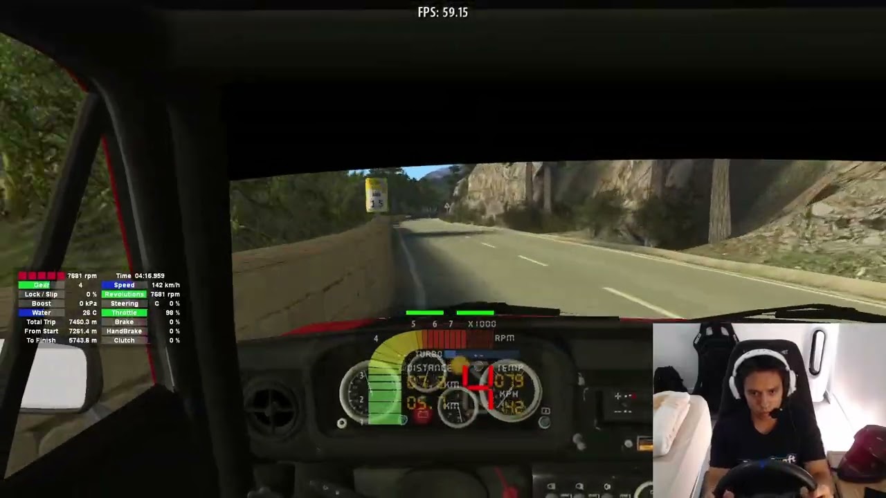 A tope en la montaña española! RBR con el Escort MKII