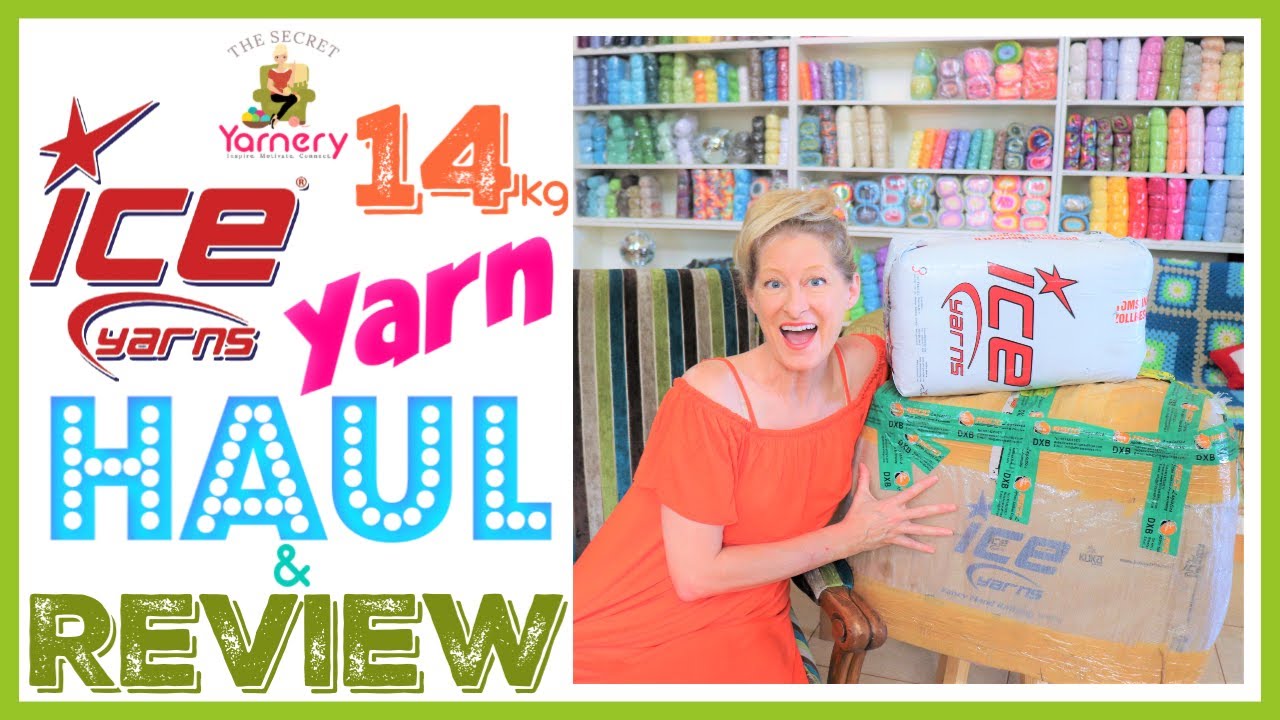 Ice Yarns Haul & Review - 14kg of Yarn Bliss! | The Secret Yarnery