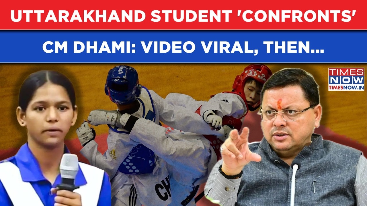 Uttarakhand's Daughter 'Confronts' CM Dhami: Video Viral, Then This Happens As BJP, Congress Say...