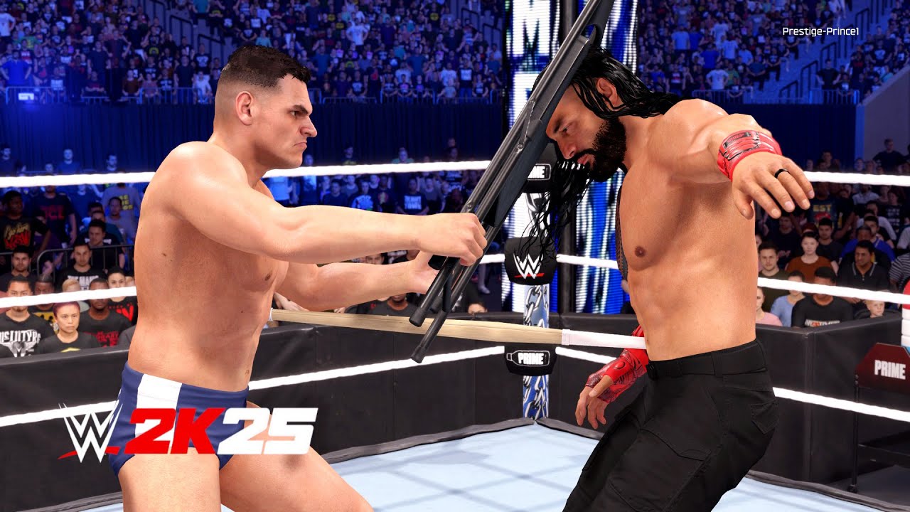WWE 2K25 - Roman Reigns Vs Gunther I FULL GAMEPLAY (PS5)