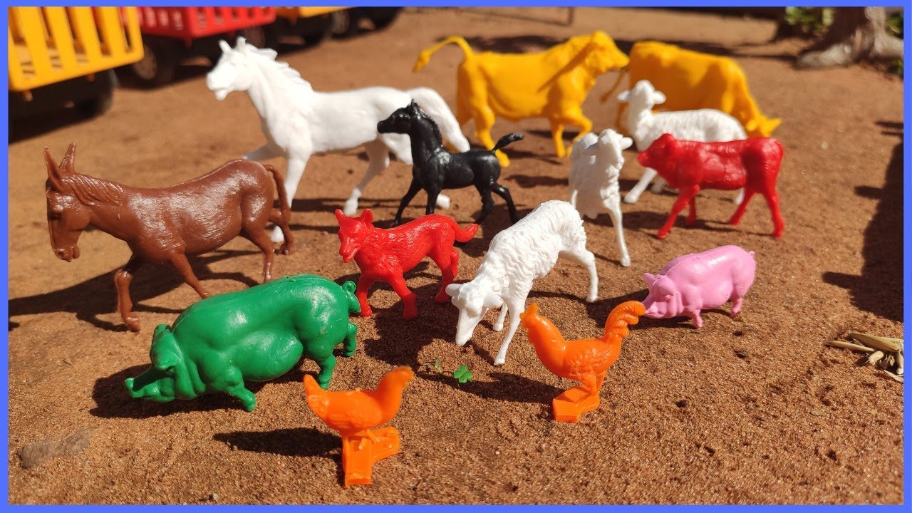 MINI FAZENDA: CHEGOU NOVOS ANIMAIS NA FAZENDINHA