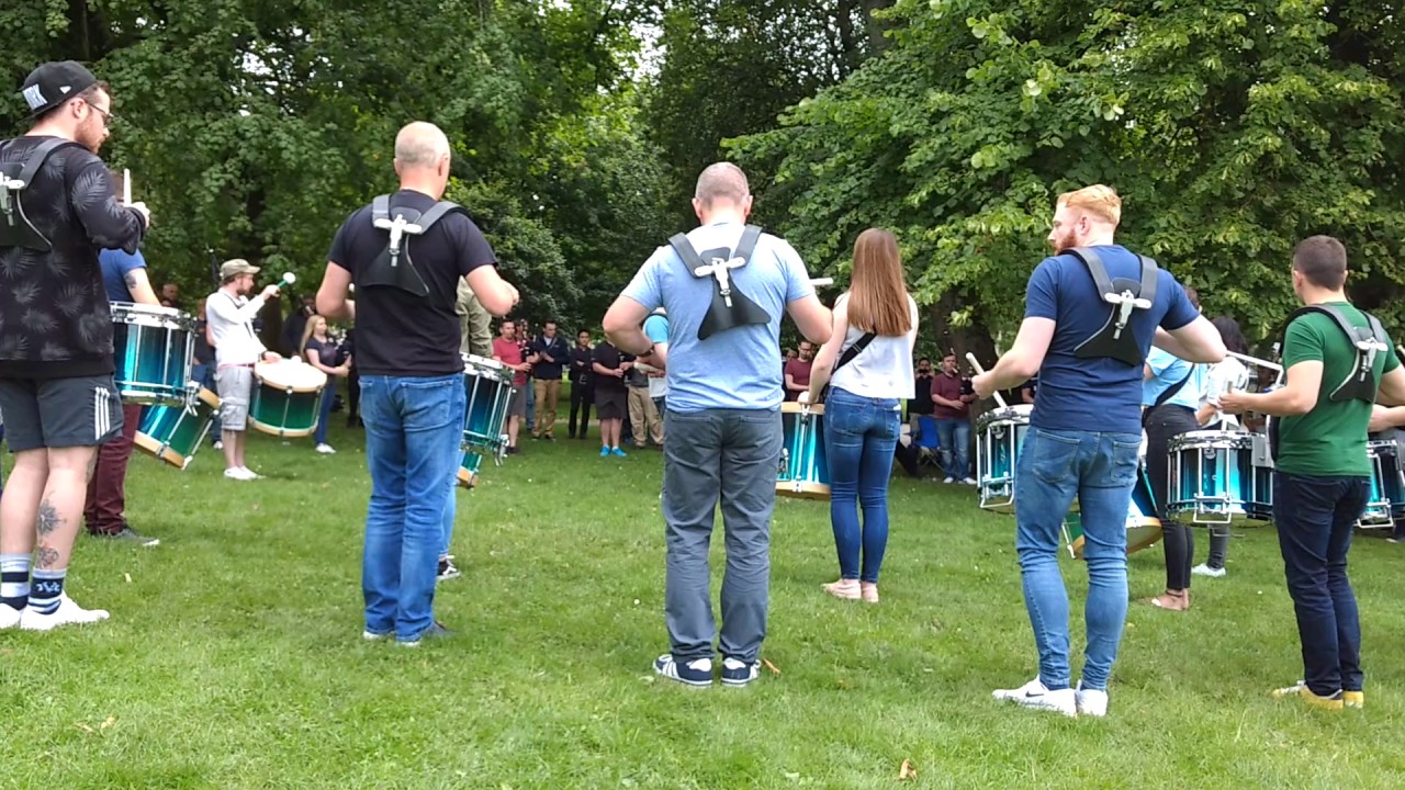 Field Marshal Montgomery Pipe Band 2017 Medley - Kelvingrove Park - From the back