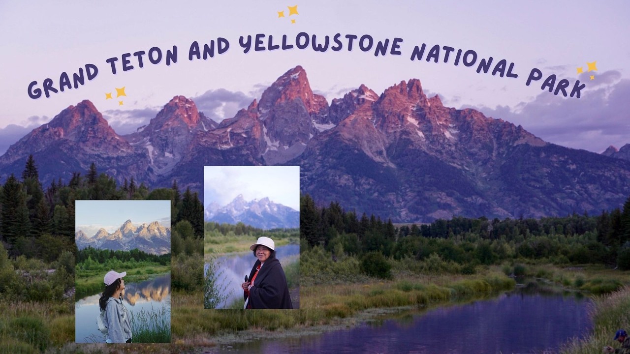 Travel Diary | touching grass with mountain views at Grand Teton and Yellowstone National Park