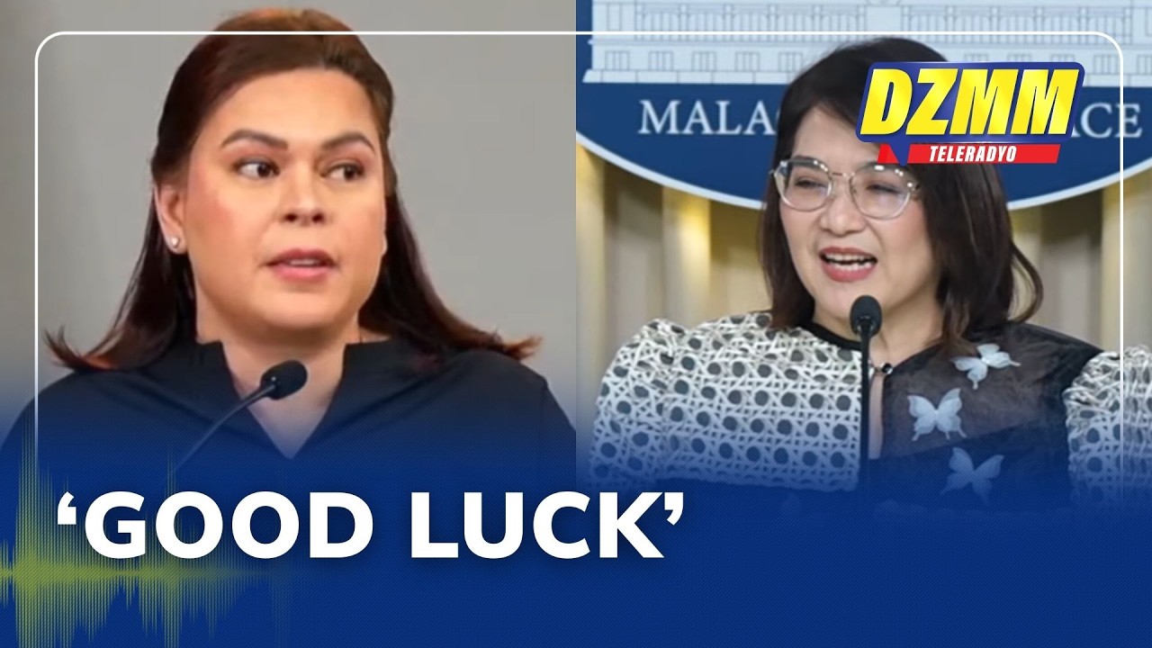 Palace on VP Duterte's 2028 presidential bid: 'Good luck' | DZMM Telereadyo (18 February 2026)