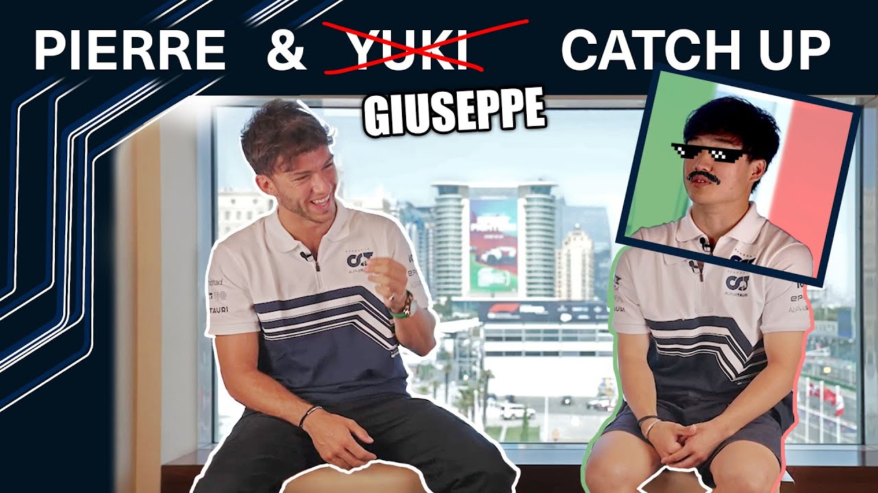Small Talk with Pierre Gasly & Yuki Tsunoda