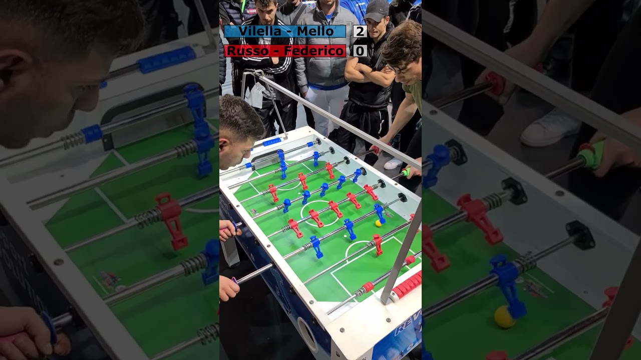 Vilella - Mello VS Russo - Federico | Campionato Italiano di Calcio Balilla (Tradizionale)