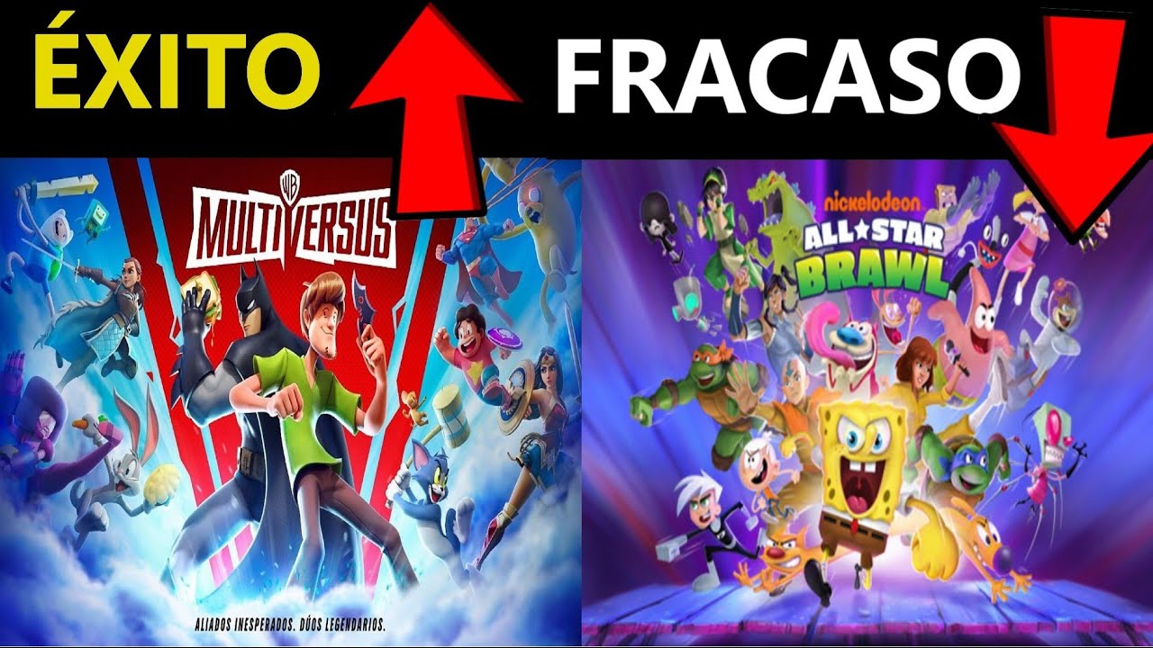 ¿Por qué MULTIVERSUS FUNCIONÓ y Nickelodeon All Stars FRACASÓ?