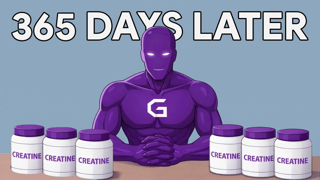 I Took Creatine For 365 Days.....Heres What Happened