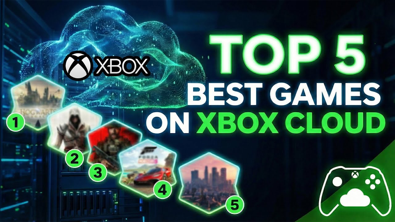 Top 5 BEST Games on Xbox Cloud Gaming 🎮 (2026) - Ranked!