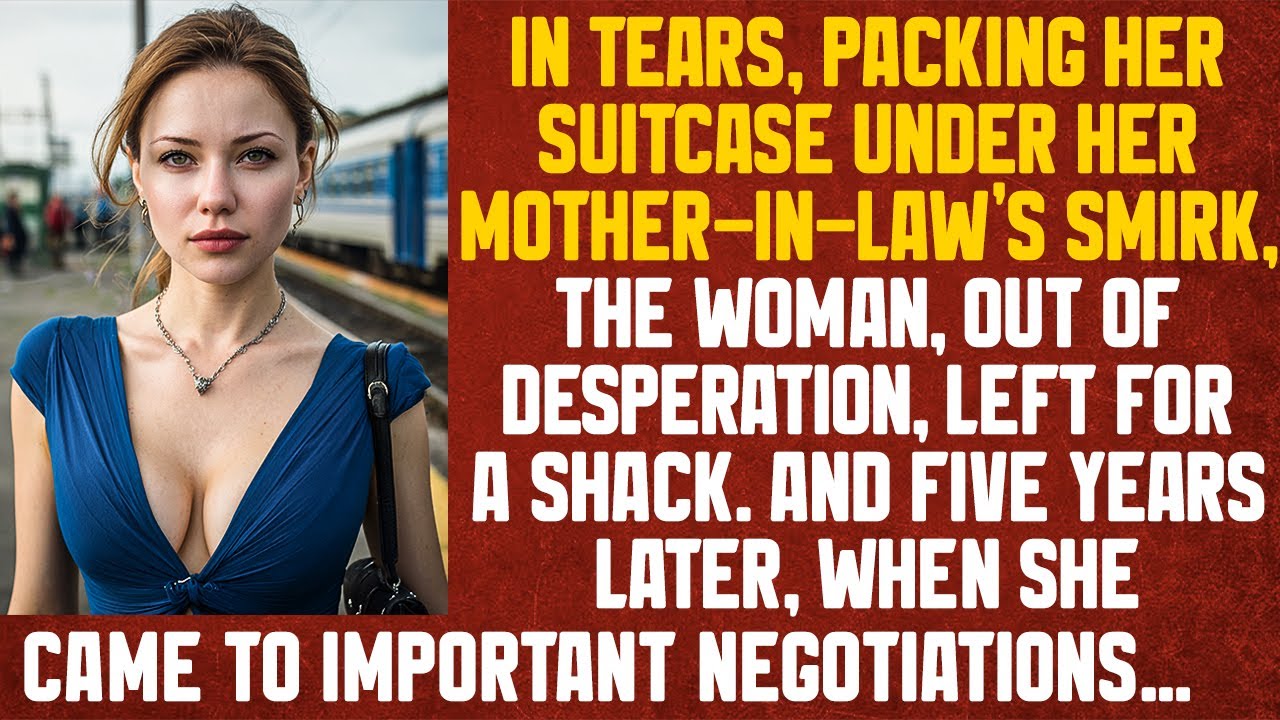 The woman, out of despair, went to a shack. And five years later, when she came to a negotiation…